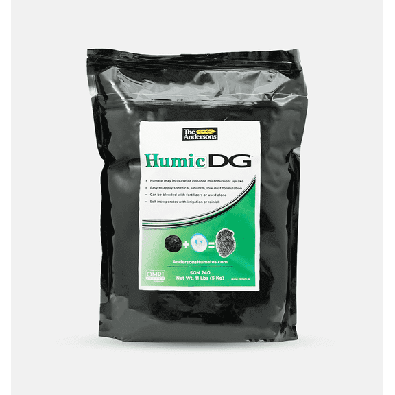 The Andersons Humic DG Granular Organic Soil Amendment For Lawns - Covers up to 10,000 Sqft (11 lbs.)