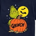 thumbnail image 3 of The Grinch  - Grinch And Pumpkin  - Men's Short Sleeve Graphic T-Shirt, 3 of 5