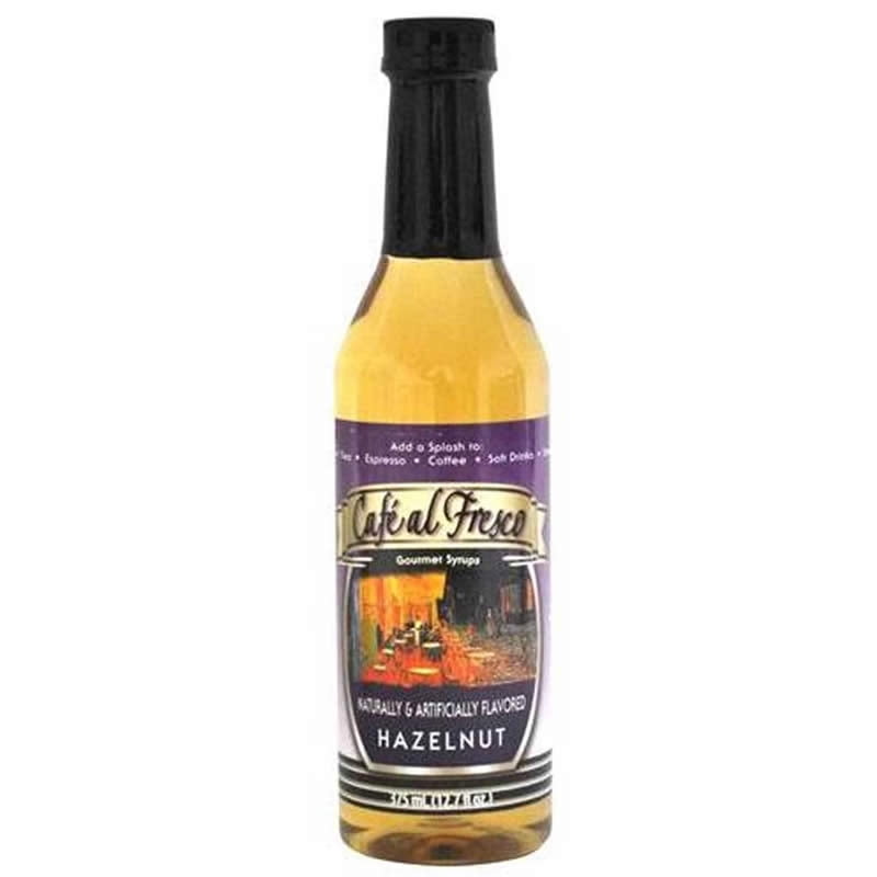 Hazelnut Gourmet Coffee and Beverage Syrup 12.7oz Single Bottle