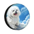 thumbnail image 1 of Balery Cute Cloud Bichon Frise Cubiertas para Neumáticos - Protector Resistente para Neumáticos de Camioneta, SUV, Remolque, Camper y RV-14 inch, 1 of 6