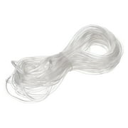 Uxcell 15M/49.21Ft Rubber Window Screen Spline Sealing Strip, 5.5mm OD Translucent