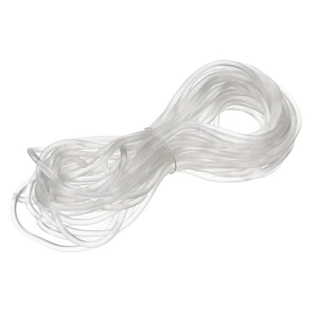 

Uxcell 15M/49.21Ft Rubber Window Screen Spline Sealing Strip 5.5mm OD Translucent