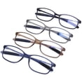 thumbnail image 1 of Gafas de lectura AQWANO Blue Light Blocking TR90 2.5, paquete de 4, 1 of 7