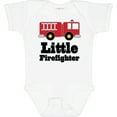 thumbnail image 3 of Inktastic Little Firefighter Fire Engine Boys or Girls Baby Bodysuit, 3 of 5