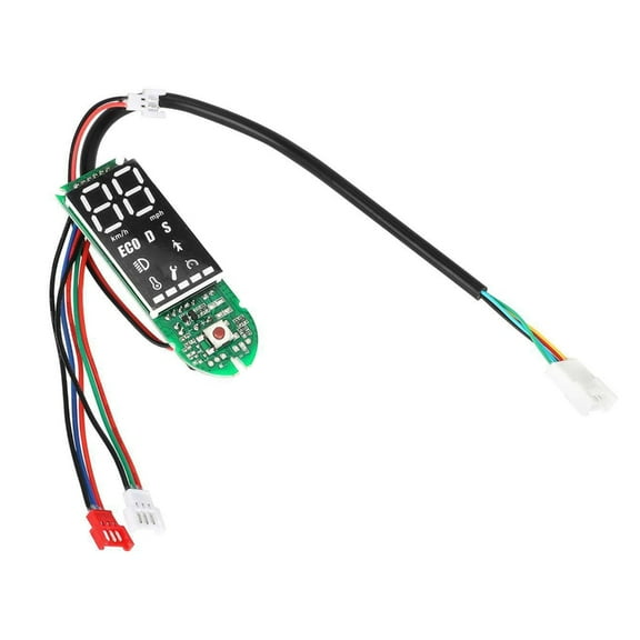 Electric Scooter Dashboard Instrument Panel Suitable for 8.5 to 10 Inch Models with Clear Readout and Weather Resistance