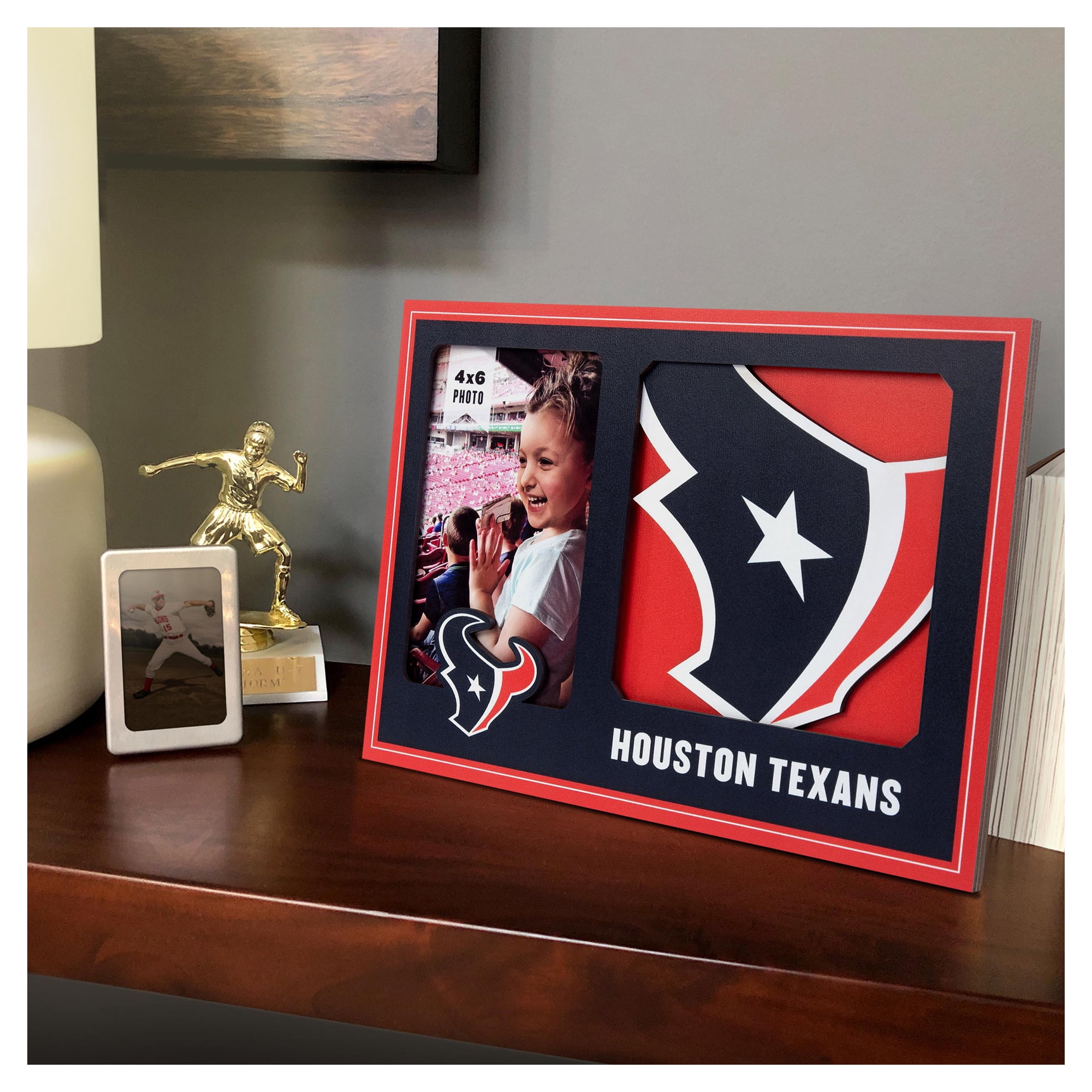 IDNA Houston Texans 3D Logo Series Picture Frame