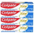 thumbnail image 1 of Pasta de dientes Colgate Total Whitening Gel 140 ml (paquete de 4), 1 of 9