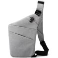 thumbnail image 1 of LHSHID Personal Flex Bag for Women Men Slim Sling Bag Anti Theft Sling Crossbody Bag Casual Chest Daypack Personal Pocket Bag for Travel, 1 of 6