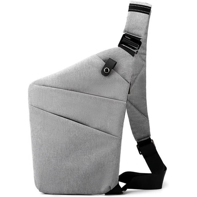 LHSHID Personal Flex Bag for Women Men Slim Sling Bag Anti Theft Sling Crossbody Bag Casual Chest Daypack Personal Pocket Bag for Travel
