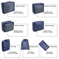 thumbnail image 2 of Packing Cubes For Travel 7Pcs Travel Cubes Set Foldable Suitcase Organizer Lightweight Luggage Storage Bag, 2 of 3