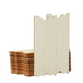 thumbnail image 4 of 24 Blank Wood Plaque DIY Craft Unfinished Signs for Home Wedding Party, 4 of 6