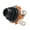 Black, variant on Mono Input or Output Jacks Socket 6.35mm Musical Instrument Accessory Mono Input Jacks Metal Guitar Electric Replacement