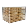thumbnail image 3 of Caja de almacenamiento de joyas de acrílico Caja de almacenamiento de joyas Cajón transparente vacío 120 Marrón, 3 of 9
