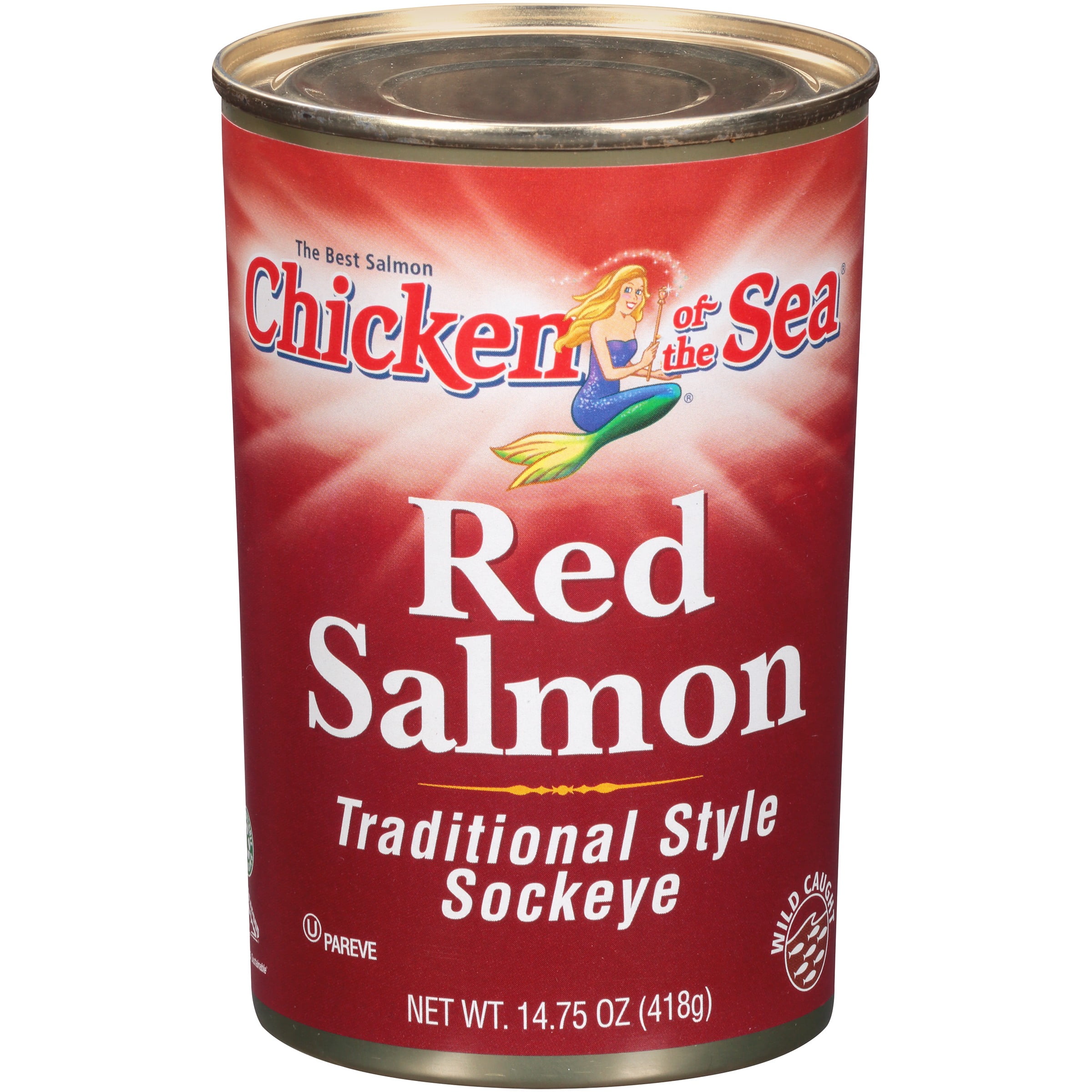 Chicken Of The Sea Red Salmon Traditional Style Sockeye, 14.75 OZ by Chicken of the Sea Intl.
