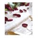 thumbnail image 4 of 200 pétalos de rosa de organza de seda sintética para bodas, pétalos sueltos de color crema brillante, decoraciones para fiestas (rojo vino oscuro), 4 of 5