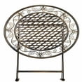 thumbnail image 2 of 28" Vintage Copper Barcelona Bistro Table by Chivari, 2 of 7