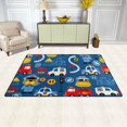 thumbnail image 3 of Coolnut Lightweight Soft Area Rugs 31x20 Inch, Animals Rescue Team Floor Mat Doormat for for Rooms Entrance Hardwood Floor Living Room 2'7" x 1'8"） Nursery Rugs, 3 of 6