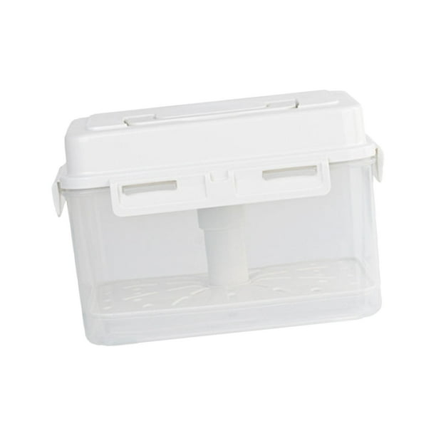Recipiente para chucrut y kimchi, recipiente hermético para almacenar alimentos con asa. 5L 235x165x195cm