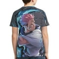 thumbnail image 2 of Boys Girls Jujutsu Kaisen Shirt Graphic T-Shirt Crewneck Short Sleeve 3d Colorful Tops Tees, 2 of 7