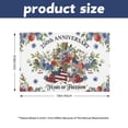 thumbnail image 4 of Stegali 250th Anniversary Patriotic Linen Placemats, 12x18 Inch Table mats Set of 4, 4 of 7