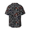 thumbnail image 7 of Kdxio Men's Hawaiian Shirt for Men Short Sleeve Shirt Cool Off-Road Vehicle Summer Casual Holiday Beach Button Down T-Shirts, 7 of 7