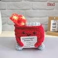Crochet Dumpster Fire, Emotional Support Dumpster Fire, Positive