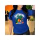 thumbnail image 1 of Playera Blusa De Naranjas Los Angeles California – Estilo Cítrico con Vibras del Oeste Color Azul Talla Extra Grande Marca Emil SaEs, 1 of 4