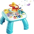 thumbnail image 1 of HLONK Baby Activity Table Learning Table - Educational Learning Musical Toys & Baby Standing Activity Center  Musical Instruments for Toddlers 1-3  Boy and Girl Birthday Gift Baby Toys 6, 1 of 7