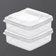 thumbnail image 1 of Contenedor de almacenamiento Macarena Contenedor de alimentos para refrigerador Apilable 2 uds, 1 of 8