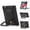 Black, variant on for iPad Air 11" 2024 M2 (6th Generation)/Pro 11 2022/2021/2020/2018/Air4/Air5, Rugged Kids Friendly Silicone Case with Folding Stand / Handle Grip Pencil Holder Heavy Duty Protection - Mint