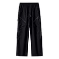 thumbnail image 5 of Admvng Men's Cargo Pants Big & Tall Casual Wide Leg Outdoor Pants with Pockets, 5 of 6