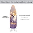 thumbnail image 5 of HELLHERO Corgi Lavender Pattern Tabletop Ironing Board Cover 15x54 Inch Breathable Elastic Edge Soft and Comfortable Ironing Board Cover for Tailor, 5 of 5