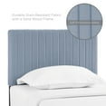 thumbnail image 3 of Modway Keira Velvet Upholstered Twin Headboard in Light Blue, 3 of 7