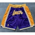 thumbnail image 1 of Shorts de Basketball pour Hommes et Femmes LAKERS BULLS Entraînement Sport Course Shorts, 1 of 2
