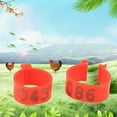 thumbnail image 5 of Xinyolin 100Pcs 001-100 Numbered Poultry Chickens Ducks Leg Bands Rings Birds Tools, 5 of 8