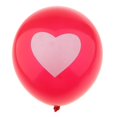 thumbnail image 3 of 100pcs Globo de Látex Confeti de de Cumpleaños para Casamiento, Compromiso rojo, 3 of 9