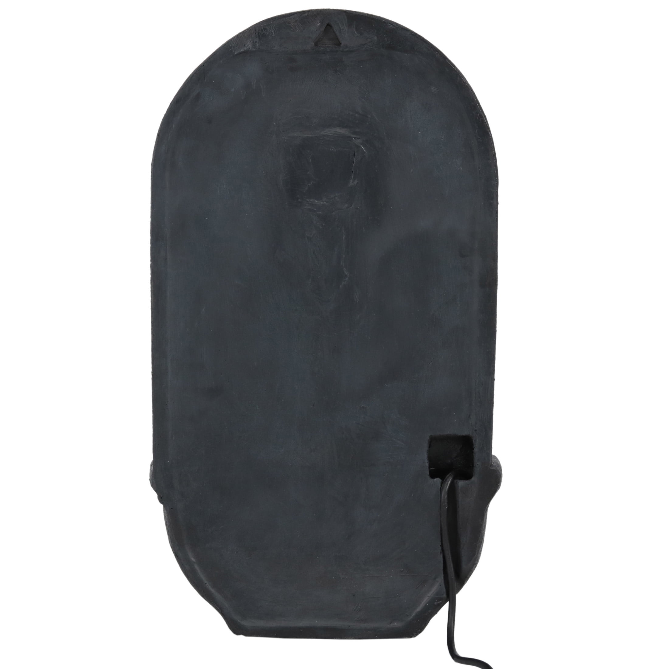 Sunnydaze Messina Polystone Outdoor Wall Fountain, Florentine Finish