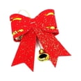 thumbnail image 2 of Red And Gold Christmas Tree Bows Decoration Gift Ornament Merry XMAS, 2 of 4