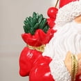 thumbnail image 6 of 2020 Santa Claus Wearing Face Mask Christmas Tree Ornament Set 2 Pieces Funny Holiday Decor 4X4Inch, 6 of 9