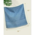 thumbnail image 3 of Pure Cotton Wash Cloths Face Towels, 6 Colors per Set, 13 x 13 Inches, 3 of 7