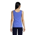 thumbnail image 2 of Lands' End Women's Petite Cotton Tank Top, 2 of 3