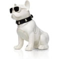 thumbnail image 6 of BarkBeat French Bulldog Bluetooth Speaker - Wireless Portable Loud Speaker with Deep Bass, FM Radio, Rechargeable Battery, Stylish Collar - Red, 6 of 7