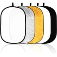 thumbnail image 1 of 36 24 90cm Large Oval Portable Foldable Reflector Photography Board x, 1 of 5