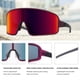 thumbnail image 5 of Gafas de Sol MAXJULI Polarizadas UV400 para Hombre y Mujer Morado/Rojo, 5 of 6
