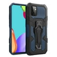 thumbnail image 5 of for Samsung Galaxy A22 5G Rugged Heavy Duty Dual Layers Hybrid Shockproof Protective with Built in Metal Clip Holder & Kickstand Cover ,Xpm Phone Case [Blue], 5 of 7