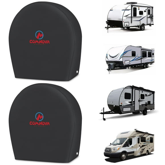 Fundas para neumáticos para autocaravanas M COMNOVA OUTDOORS, paquete de 2 unidades,