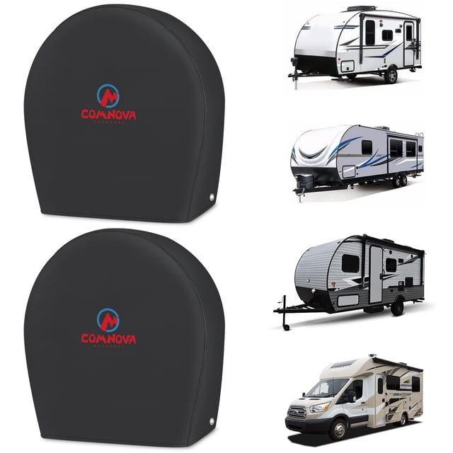 Fundas para neumáticos para autocaravanas M COMNOVA OUTDOORS, paquete de 2 unidades,