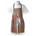 thumbnail image 2 of Forest Apron Modern Artistic Illustration of Bird on Leafless Branch Winter Trees Wildlife Print, Unisex Kitchen Bib Apron with Adjustable Neck for Cooking Baking Gardening, Multicolor, by Ambesonne, 2 of 2