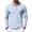 Light Blue, variant on LIaqionyy Men's Cotton Linen Shirts Long Sleeve Golf Tops Casual Fall Classic Lightweight Business Tees Shirt