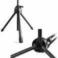 thumbnail image 3 of INTSUPERMAI 360° Rotating Microphone Stand Holder Dual Mic Clip Boom Arm Foldable Tripod, 3 of 7
